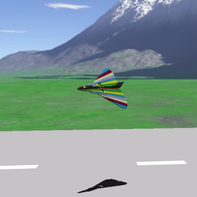 S-3 Sport RC plane model for Absolute RC Simulator