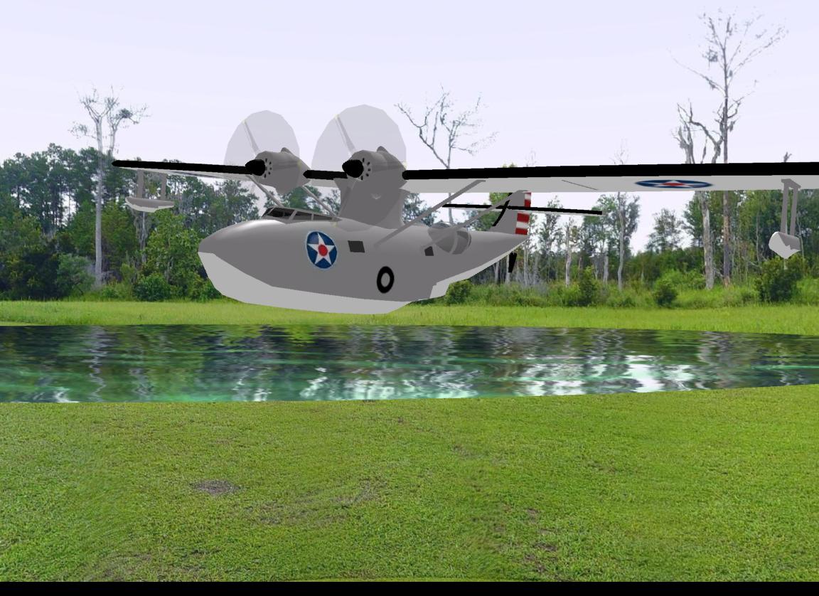 PBY-Catalina RC plane model for Absolute RC Simulator
