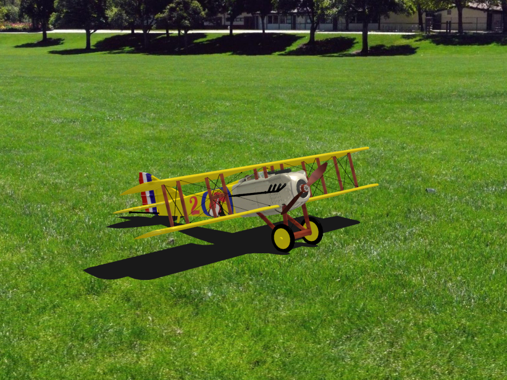 Spad S.VII RC plane model for Absolute RC Simulator