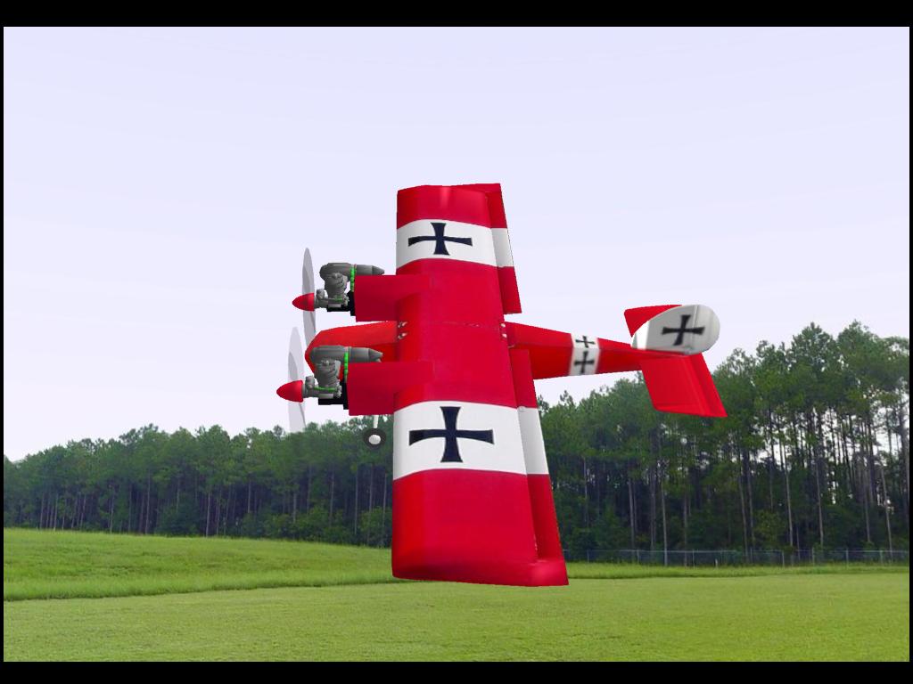 Twinstick RC plane model for Absolute RC Simulator