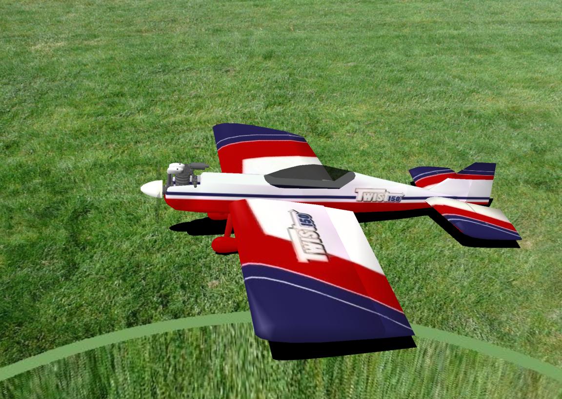 Twist 3D 150 RC plane model for Absolute RC Simulator