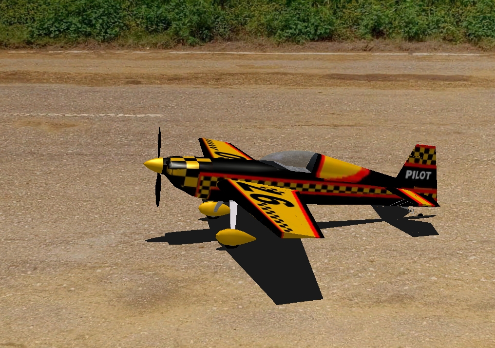 MC Extra 260 RC plane model for Absolute RC Simulator