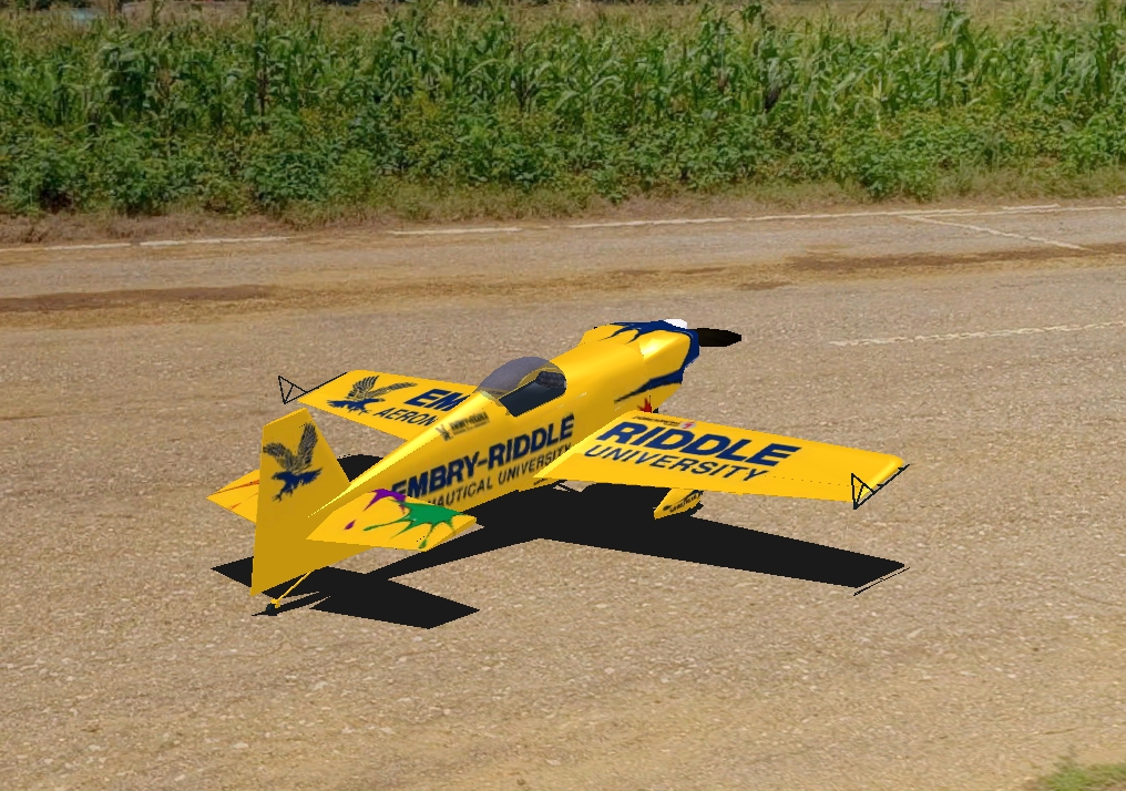 MC MC Eagle Cap 580 RC plane model for Absolute RC Simulator