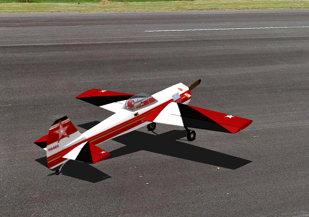 MC YAK-55 Sunburst RC plane model for Absolute RC Simulator