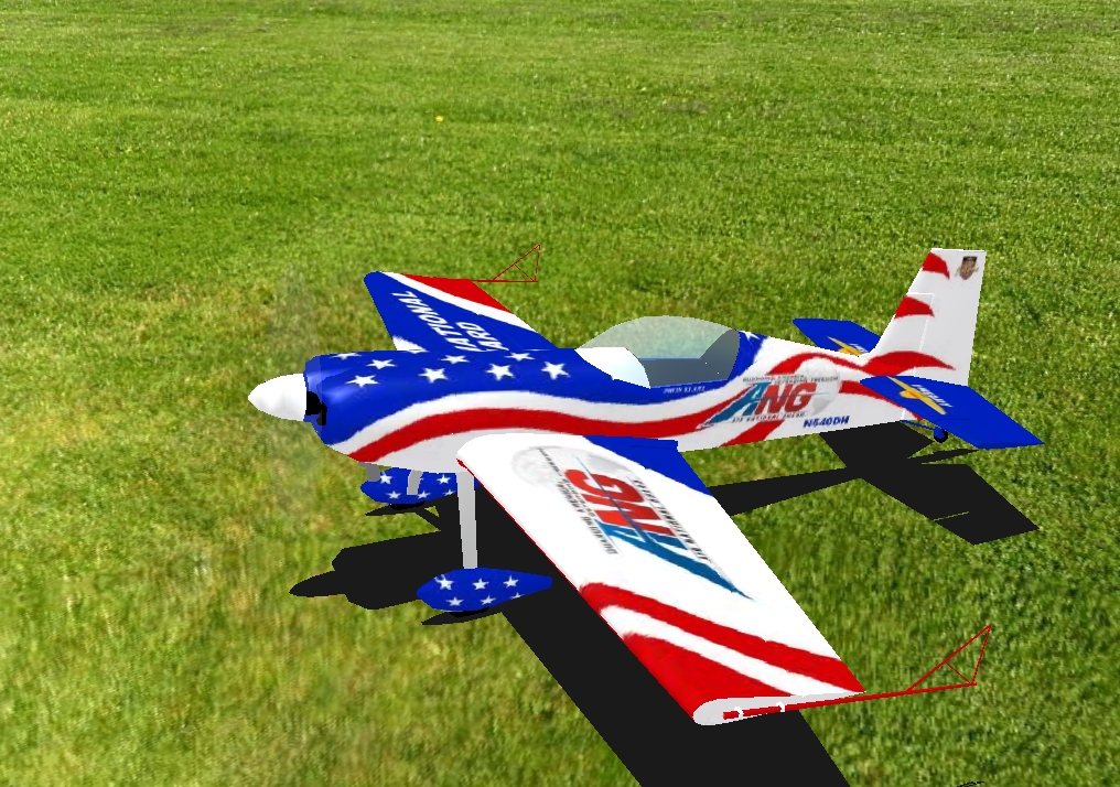 MC 300S-Air Guard RC plane model for Absolute RC Simulator