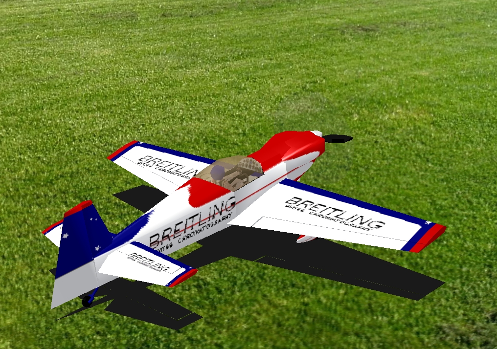 MC Cap 232 White RC plane model for Absolute RC Simulator