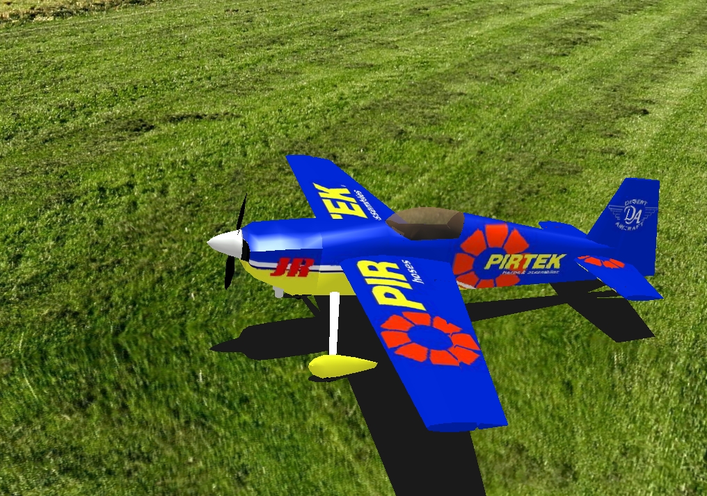 MC Edge 540 Pirtek RC plane model for Absolute RC Simulator