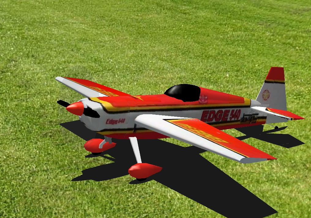 MC Edge 540 Seagull 1.20 RC plane model for Absolute RC Simulator