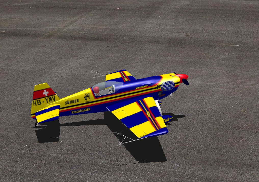 MC Votec 351 RC plane model for Absolute RC Simulator