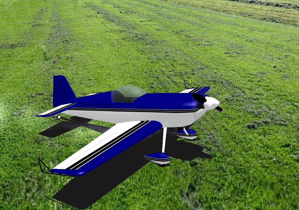 MC DR 107 RC plane model for Absolute RC Simulator