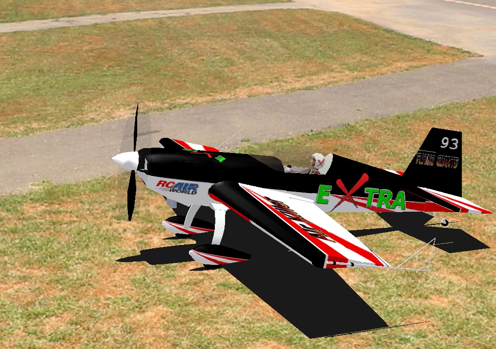 MC Extra 300 Air Killer RC plane model for Absolute RC Simulator
