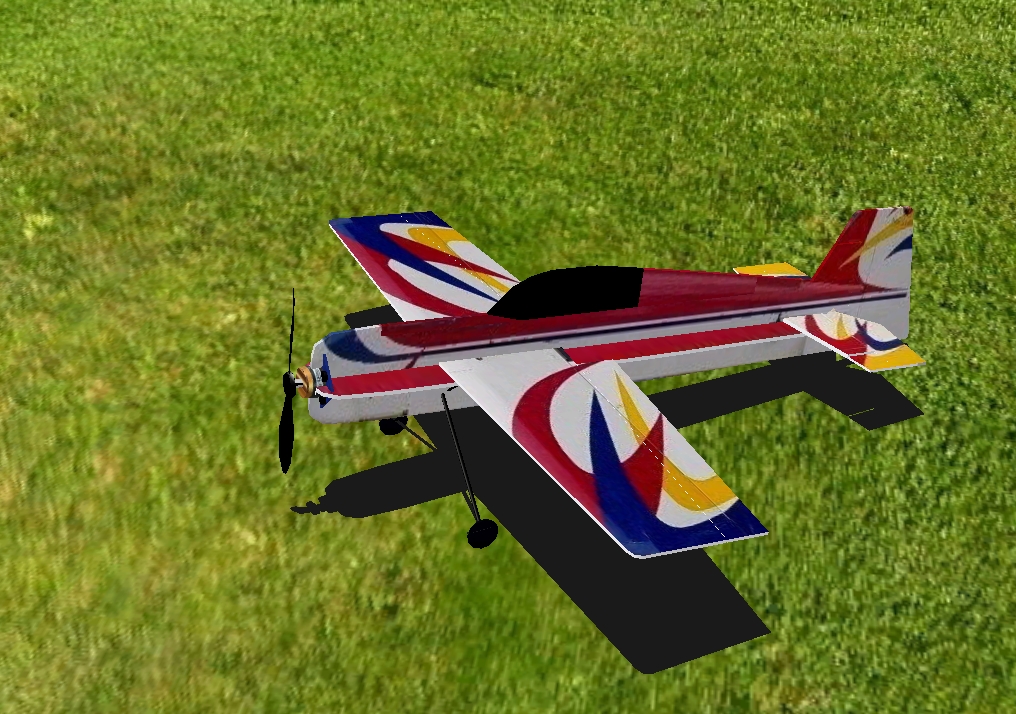 MC Flat YAK 54 RC plane model for Absolute RC Simulator