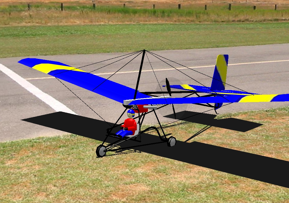 MC Quicksilver RC plane model for Absolute RC Simulator