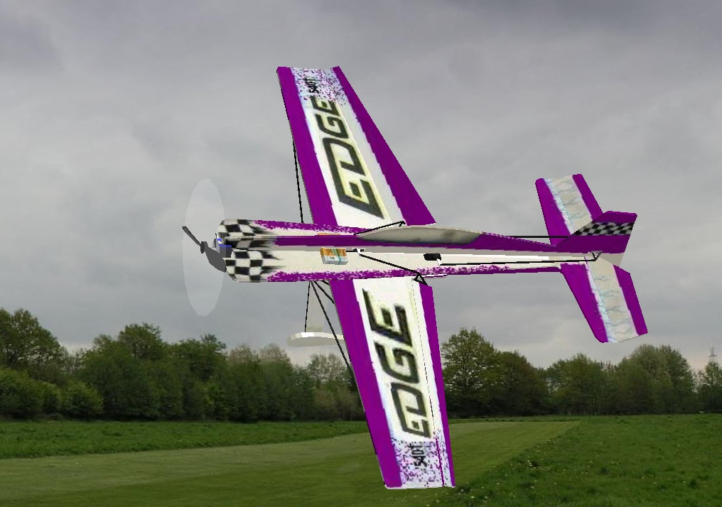 MC Shockflyer_Edge 2 RC plane model for Absolute RC Simulator