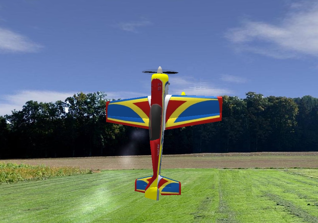 MC Somenzini Yak 54 RC plane model for Absolute RC Simulator