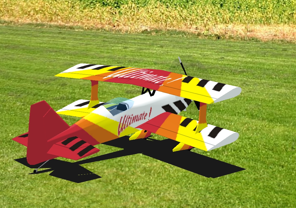 MC Ultimate D RC plane model for Absolute RC Simulator