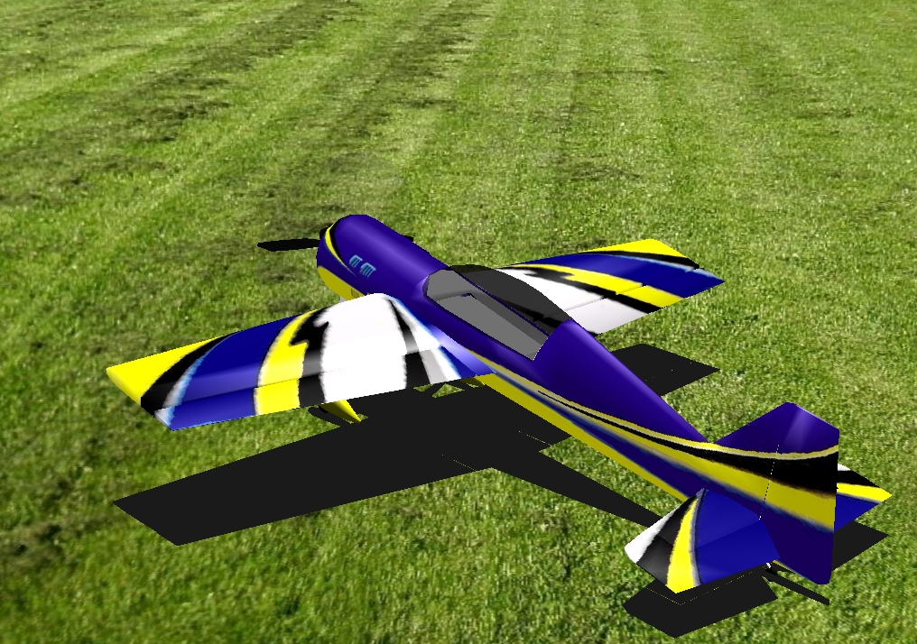 MC Yak 54 Lightning RC plane model for Absolute RC Simulator