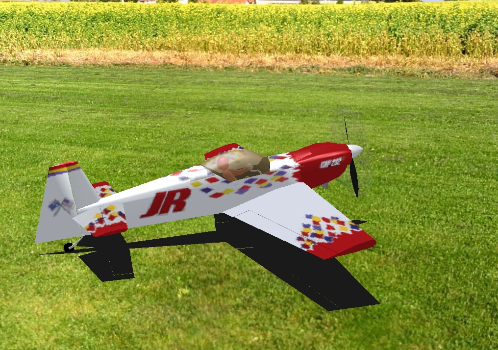 MC_Hanger9 232 RC plane model for Absolute RC Simulator